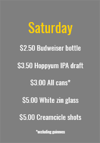 The Cary Pub is Cary, North Carolina's best bar! Food & drink specials daily!