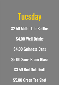 The Cary Pub is Cary, North Carolina's best bar! Food & drink specials daily!